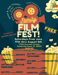 City of Pembroke Pines - Family Film Fest - details