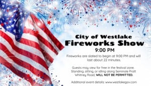 City of Westlake - Fireworks