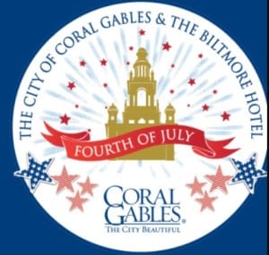 Coral Gables - Fourth of July with Biltmore Hotel