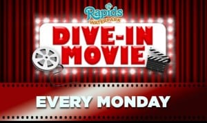 Rapids Waterpark - Dive-in Mondays