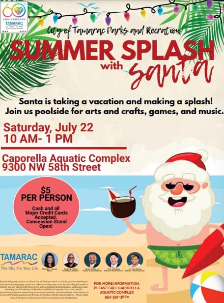 City of Tamarac - Summer Splash with Santa