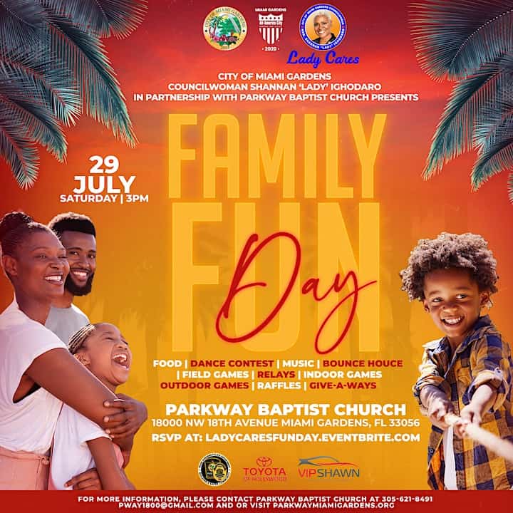 Parkway Baptist Church - Family Fun Day 2023 - details