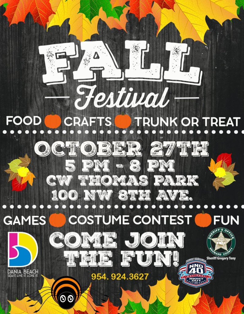 Dania Beach - Fall Festival - Details