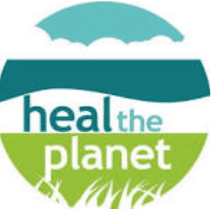 Heal the planet logo